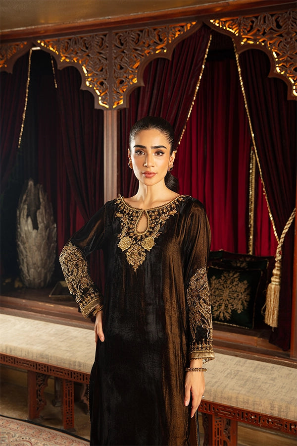 Laj | Velvets Formals | ZOHREH by Laj - Designer Dress - Type: Ladies Clothes - Available at Libayah - 100% Original