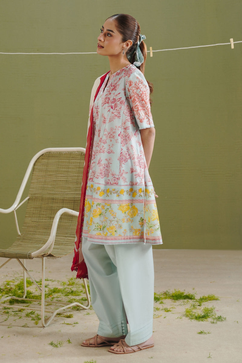 Zara Shahjahan | Coco Prints 26 | Elvo-4B - Designer Dress - Type : Ladies Clothes - Available at Libayah - 100% Original
