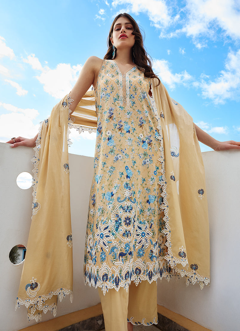 Image | Spring Printkari 25 | Simaaya by Image - Designer Dress - Type: Ladies Clothes - Available at Libayah - 100% Original