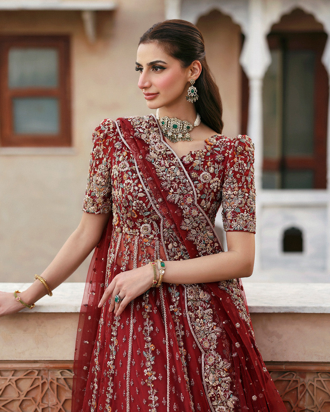 Faiza Saqlain | Averia Bridals | Zelia by Faiza Saqlain - Designer Dress  - Type : Ladies Clothes - Available at Libayah - 100% Original 