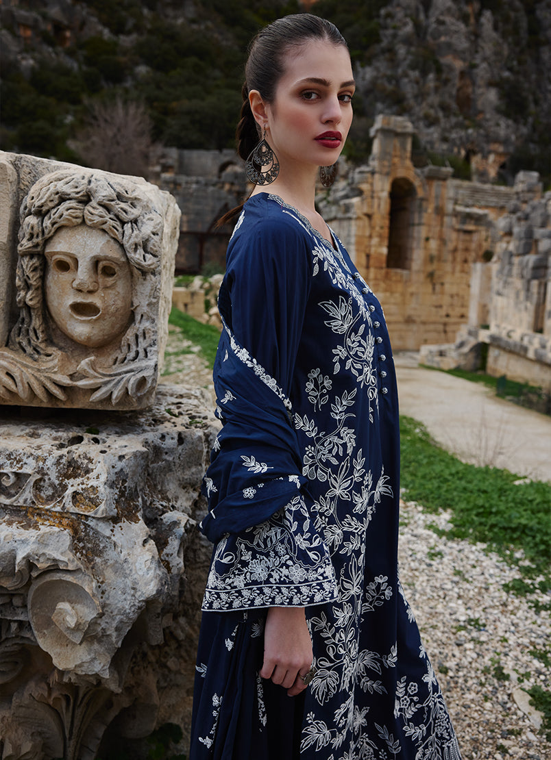 Image | Lawnkari 25 | Yara by Image - Designer Dress - Type: Ladies Clothes - Available at Libayah - 100% Original