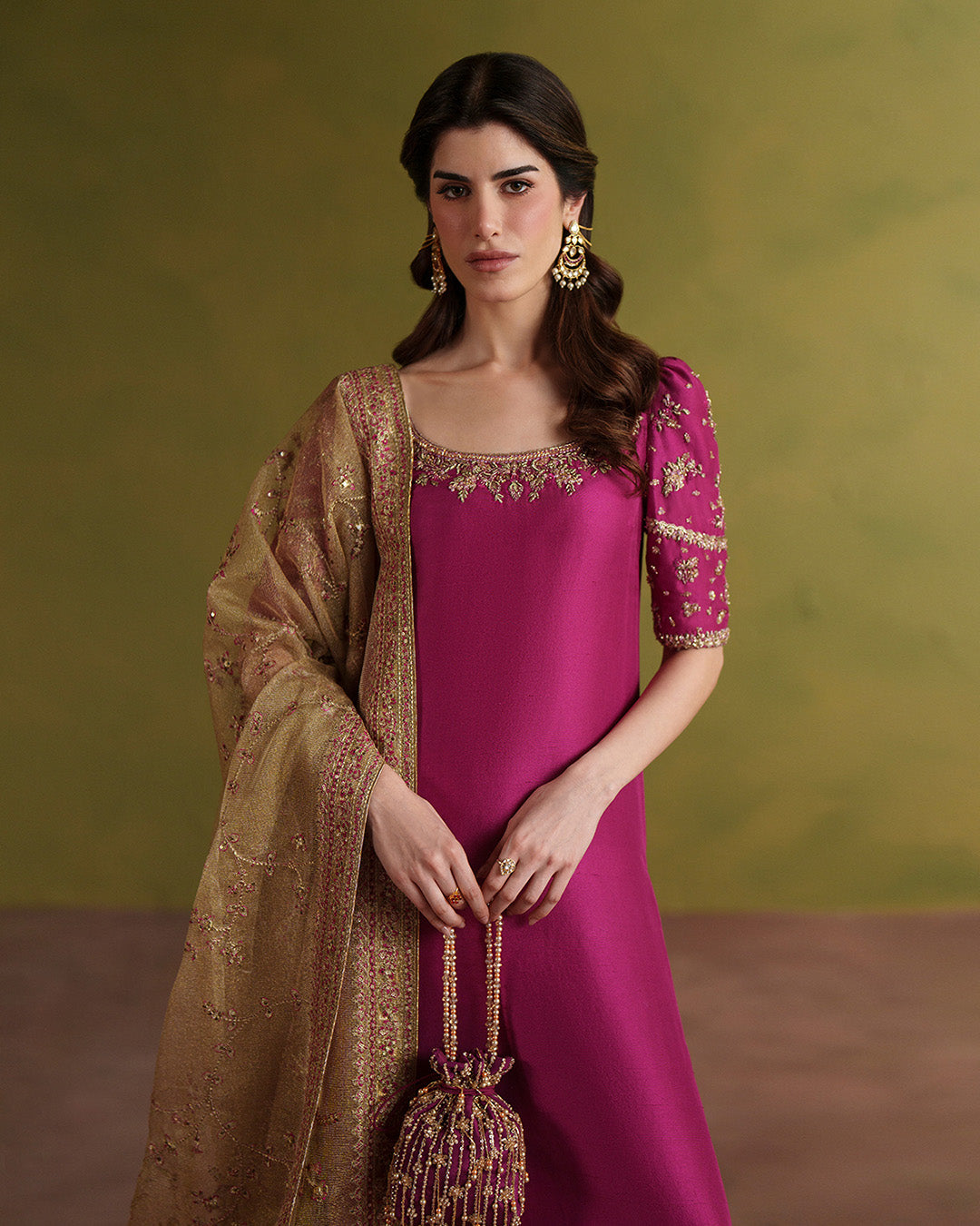 Faiza Saqlain | Lamia Wedding Formals | Kissa by Faiza Saqlain - Designer Dress  - Type : Ladies Clothes - Available at Libayah - 100% Original 