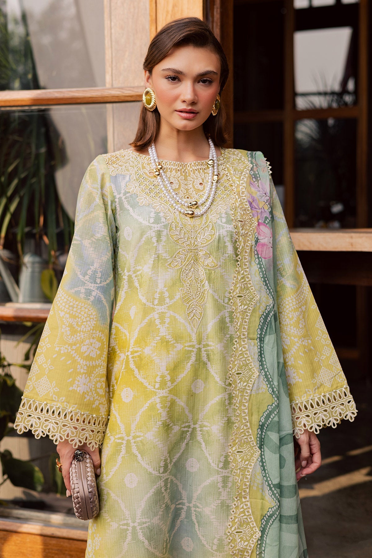 Nureh | Gardenia Lawn 26 |NSG-207 by Nureh - Designer Dress  - Type : Ladies Clothes - Available at Libayah - 100% Original 