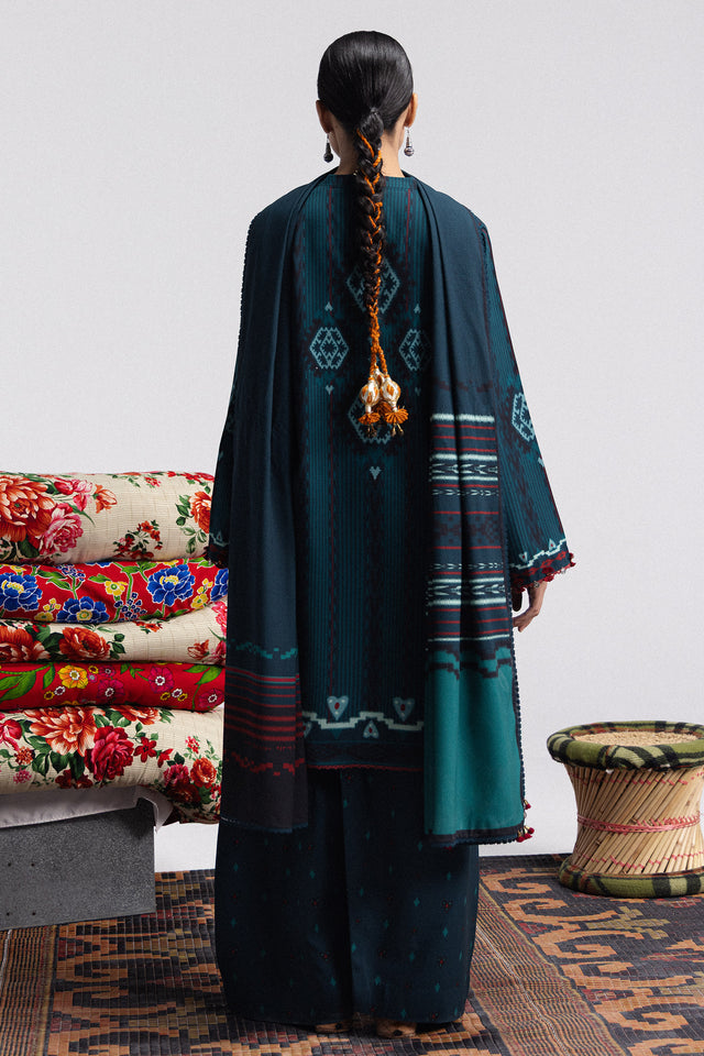 Zara ShahJahan | Coco Prints Winter 26 | Leela-10B by Zara ShahJahan - Designer Dress  - Type : Ladies Clothes - Available at Libayah - 100% Original 