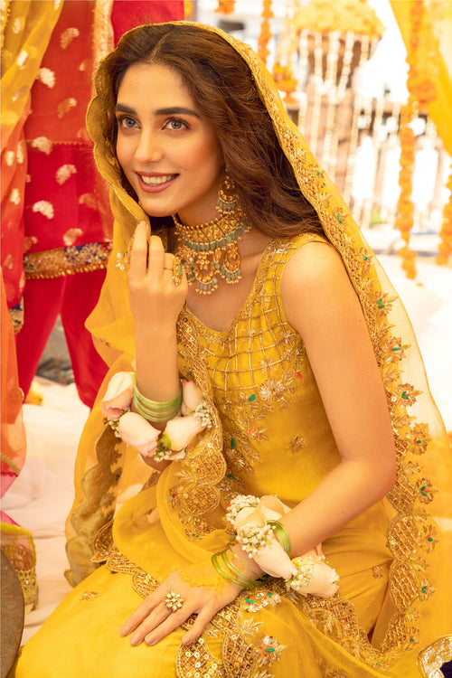Maya | Wedding Formal Babul | BANDHNI by may - Designer Dress - Type: Ladies Clothes - Available at Libayah - 100% Original