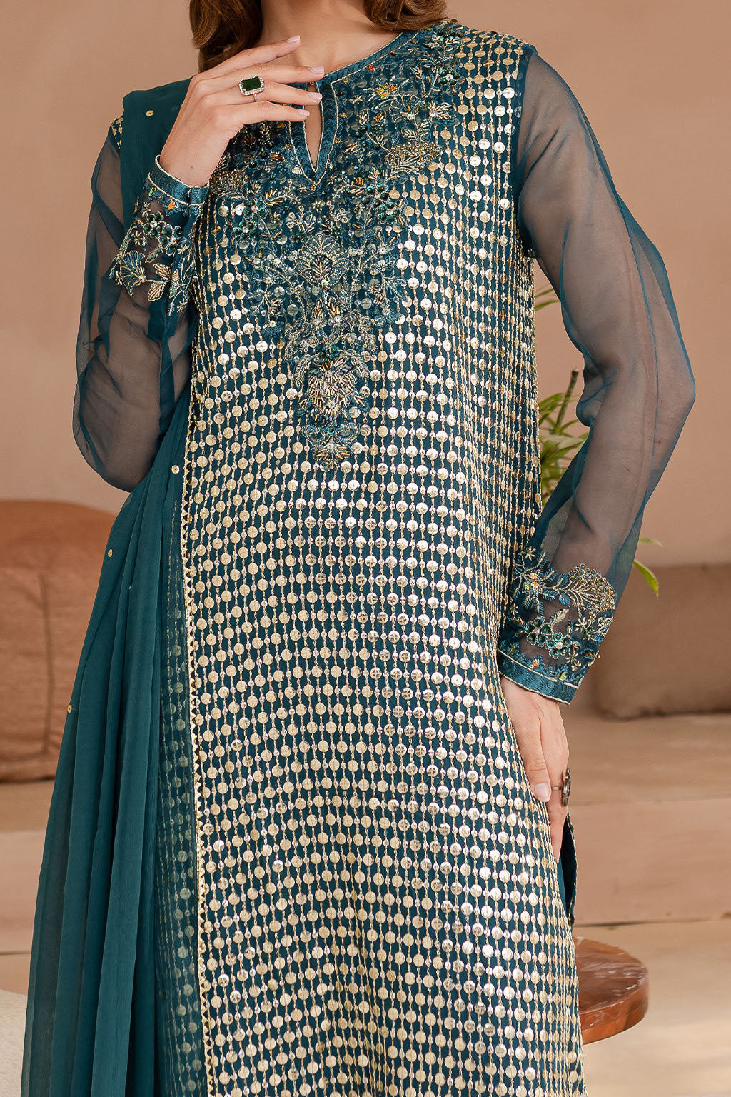Vanya | Veranda Fromals | VR-03 by Vanya - Designer Dress - Type: Ladies Clothes - Available at Libayah - 100% Original