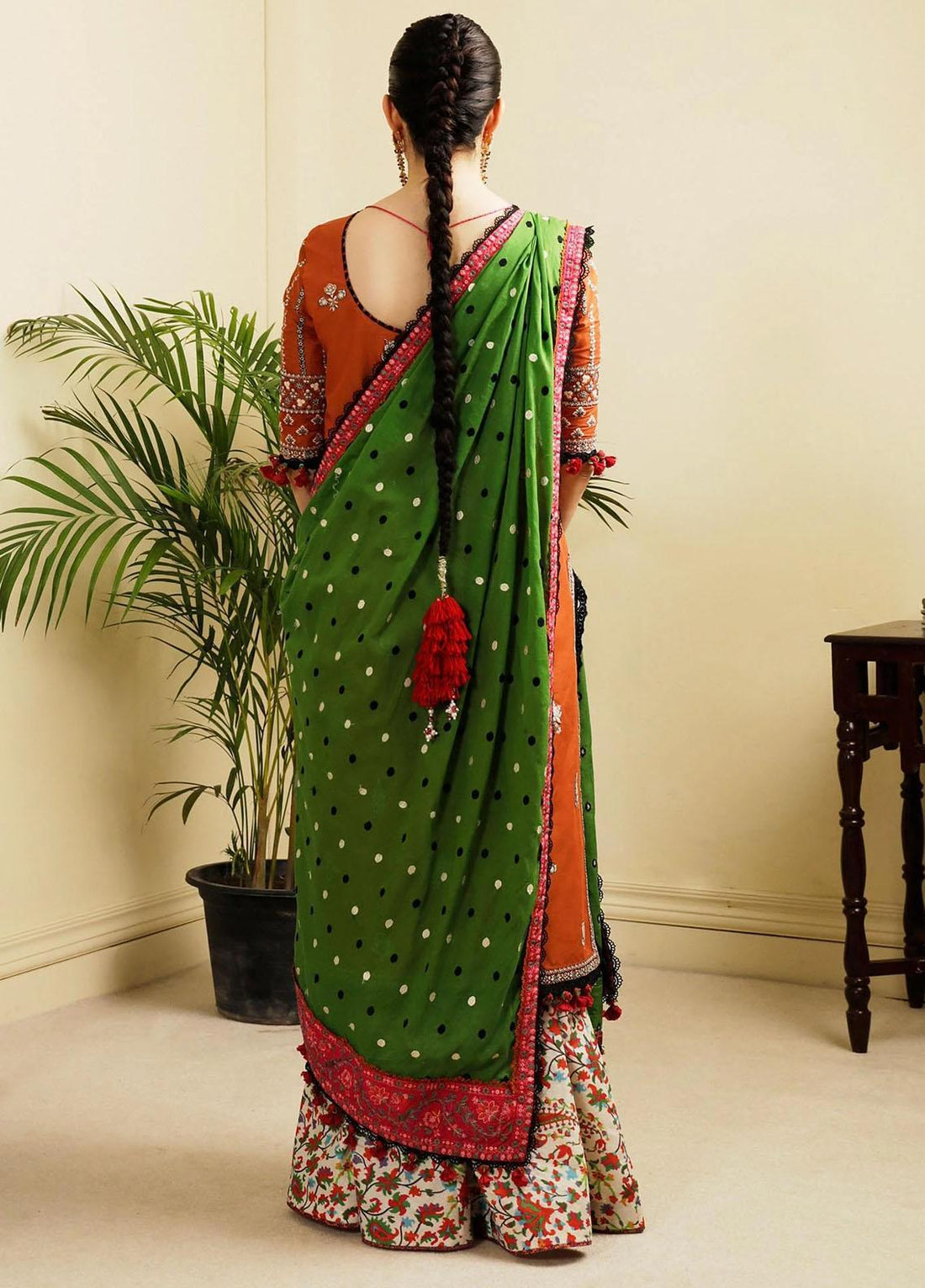 Hussain Rehar | Embroidered Lawn | STAR DUST by Hussain Rehar - Designer Dress - Type: Ladies Clothes - Available at Libayah - 100% Original