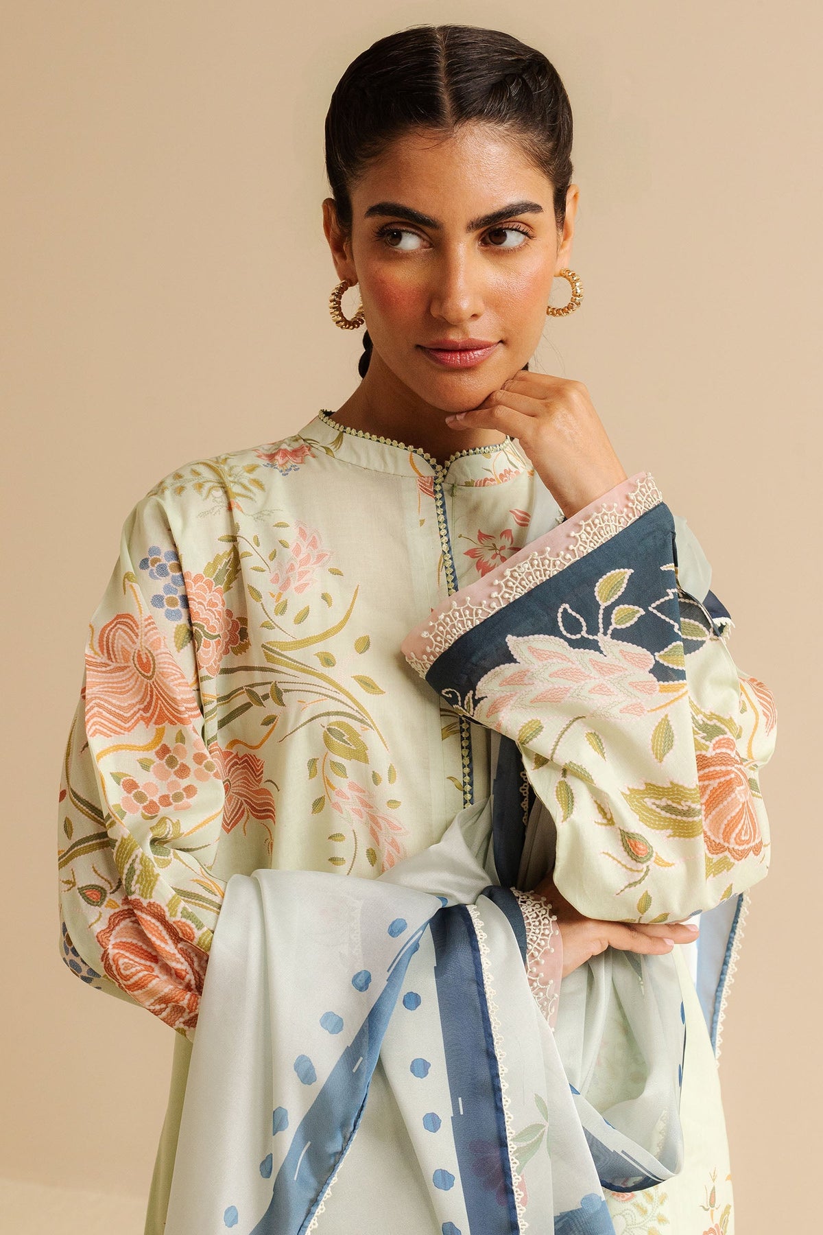 Zara Shahjahan | Coco Prints | Vara-8A by Zara Shahjahan - Designer Dress - Type: Ladies Clothes - Available at Libayah - 100% Original