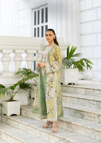 Elaf Premium | Signature Embroidered Lawn with Chiffon Collection 26 | ESG-1A ELARA by Elaf Premium - Designer Dress  - Type : Ladies Clothes - Available at Libayah - 100% Original 
