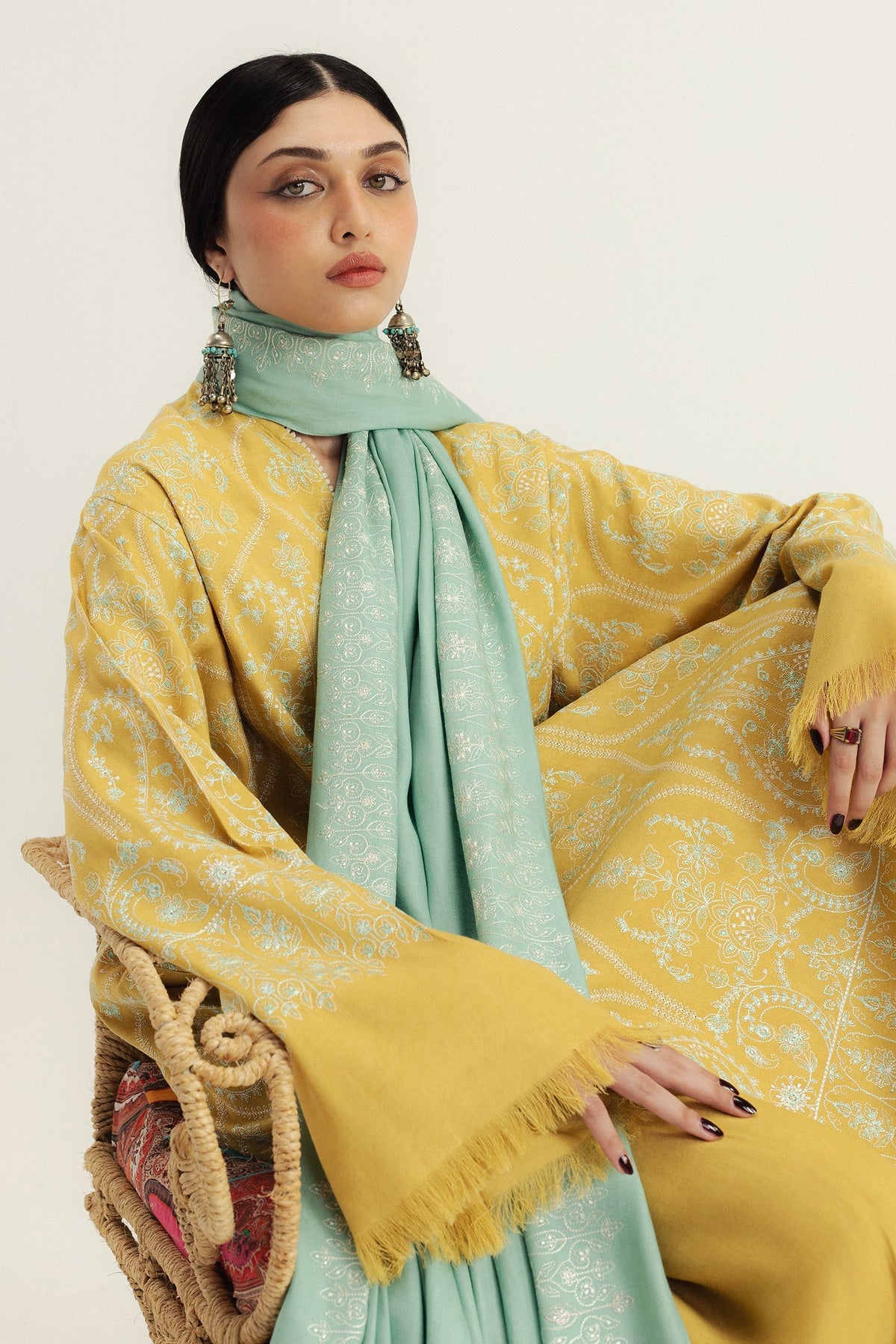 Zarvaan – authentic Pakistani dress from the Zara Shahjahan Winter 25 collection for women in the UK.