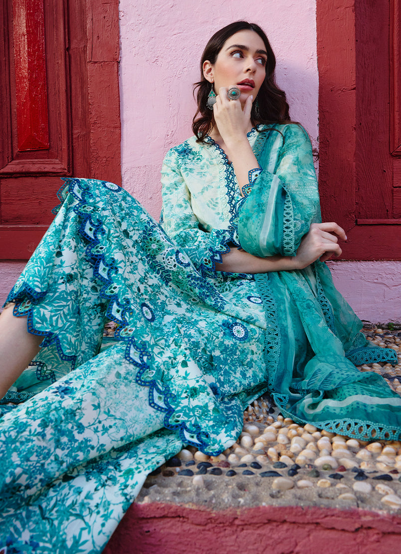 Image | Spring Printkari 25 | Sahar by Image - Designer Dress - Type: Ladies Clothes - Available at Libayah - 100% Original