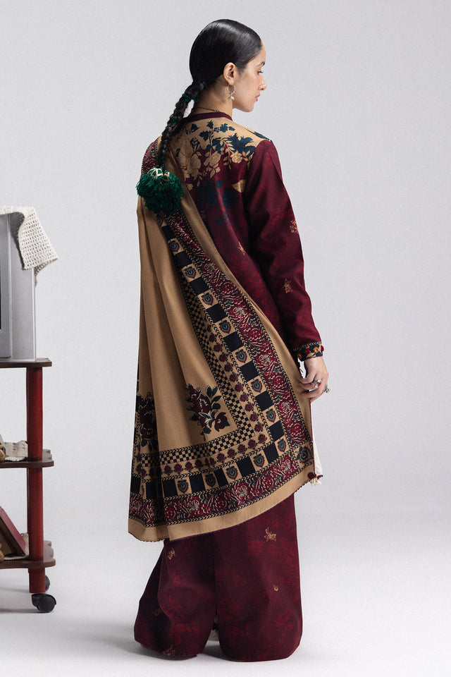 Zara ShahJahan | Coco Prints Winter 26 | Iris-8A by Zara ShahJahan - Designer Dress  - Type : Ladies Clothes - Available at Libayah - 100% Original 