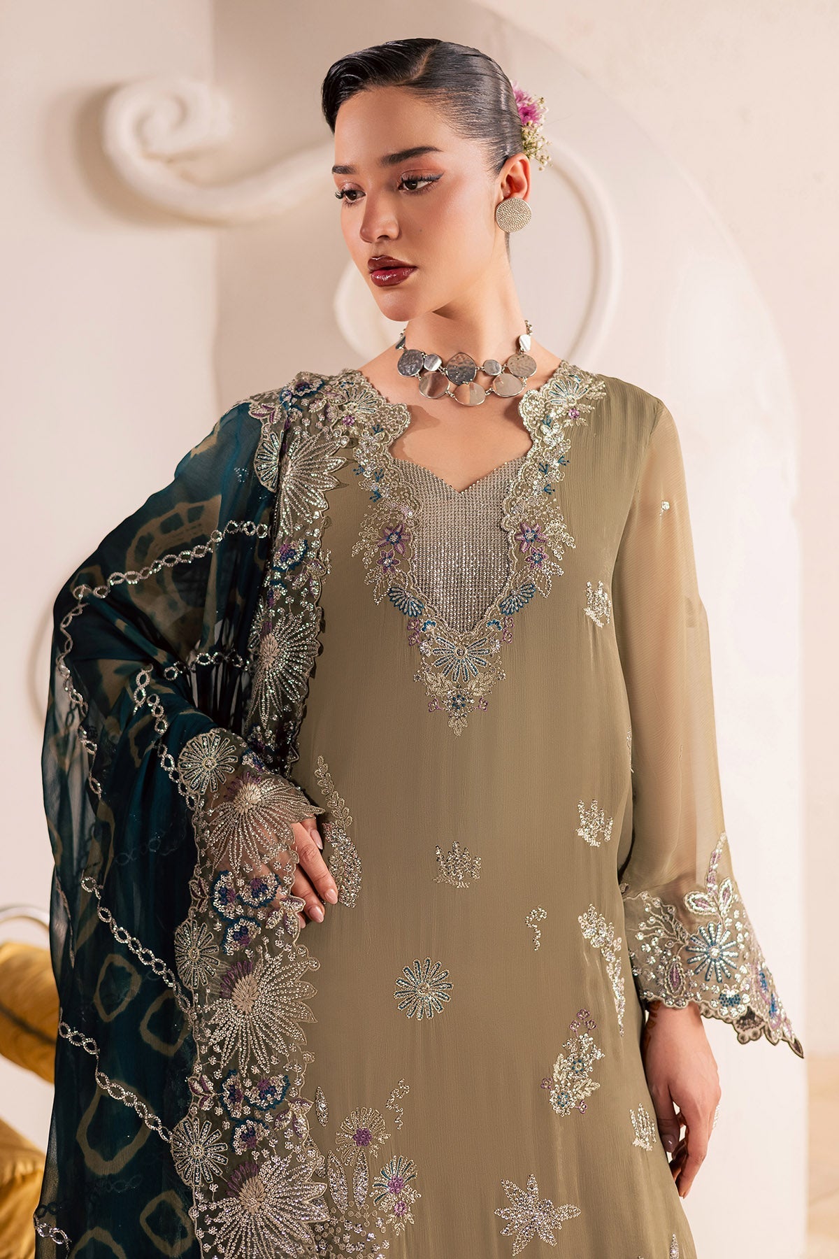 Nureh | Fancy Formal | NP-770 by Nureh - Designer Dress  - Type : Ladies Clothes - Available at Libayah - 100% Original 