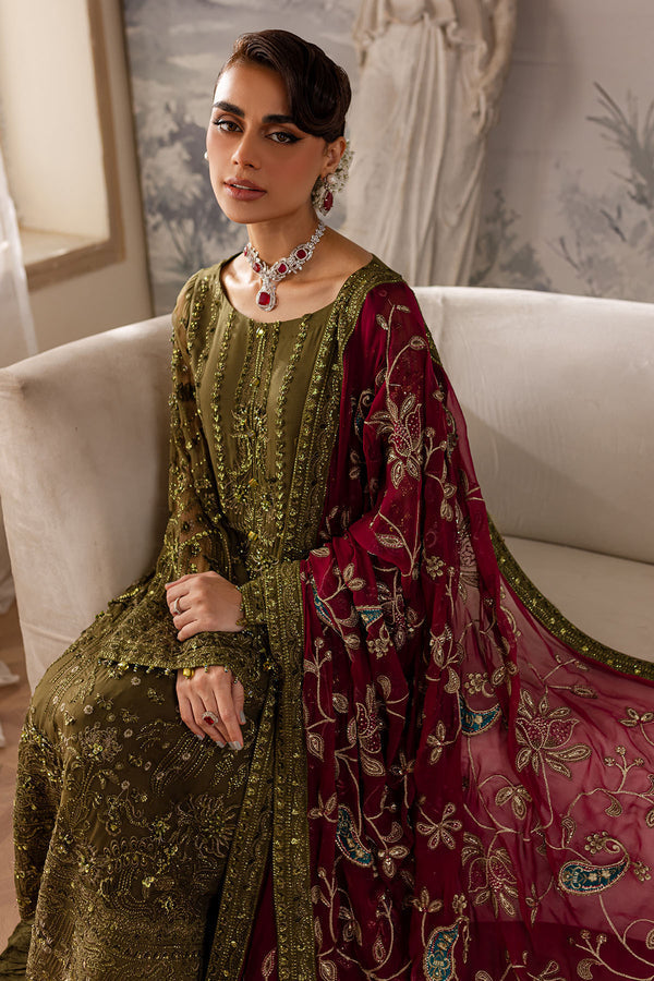 NEL-56 – authentic Pakistani formal dress from the Nureh Elanora Formals 25 collection for women in the UK.