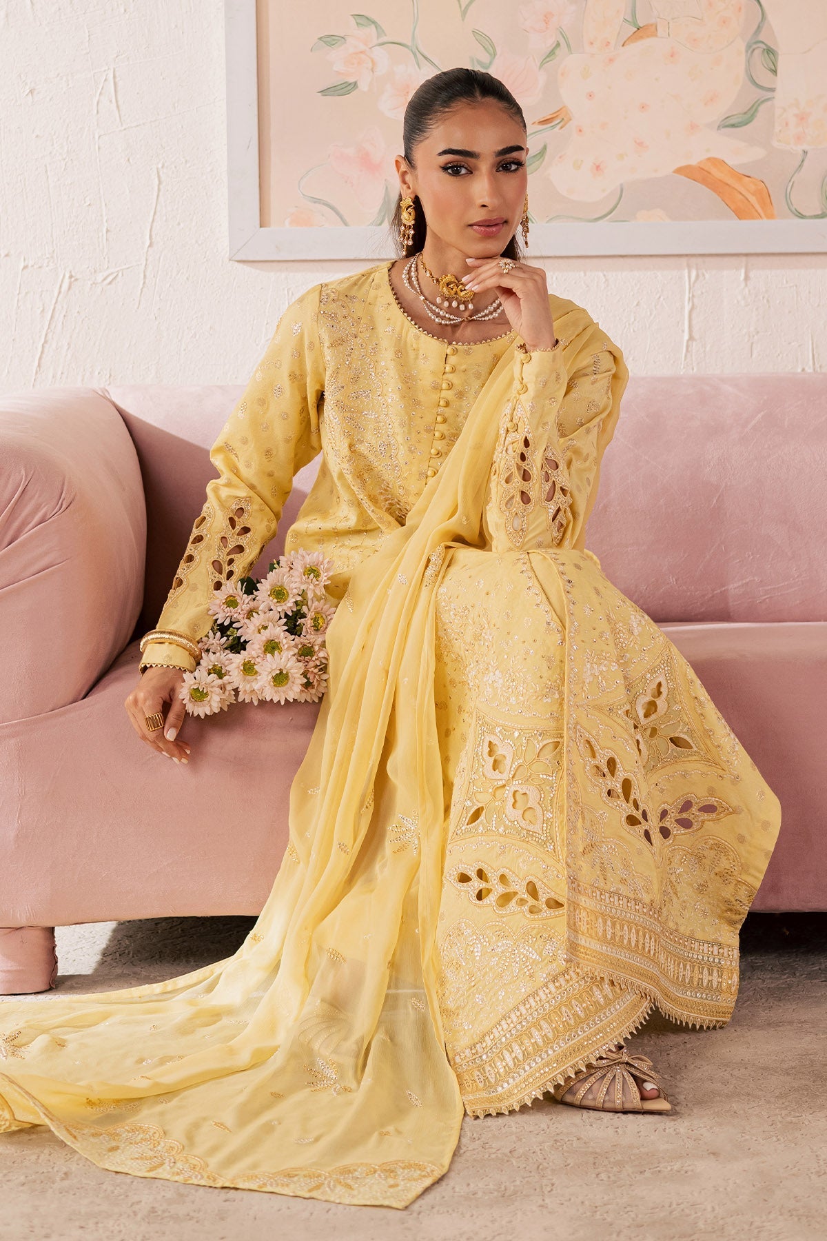 Nureh | Shades of Summer | NP-762 by Nureh - Designer Dress  - Type : Ladies Clothes - Available at Libayah - 100% Original 