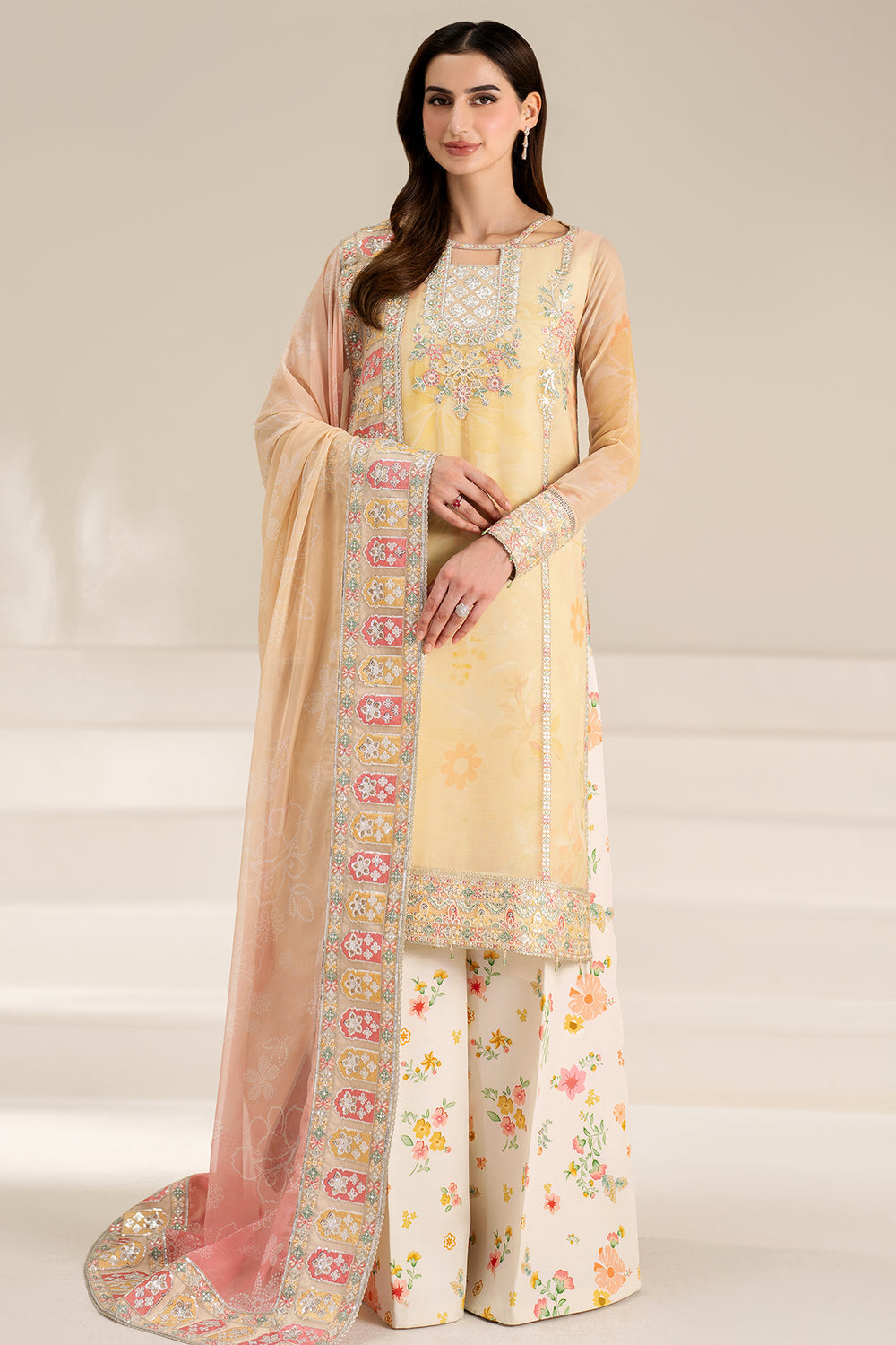 Farasha | Fiorella Formals | Floral Ray by Farasha - Designer Dress  - Type : Ladies Clothes - Available at Libayah - 100% Original 