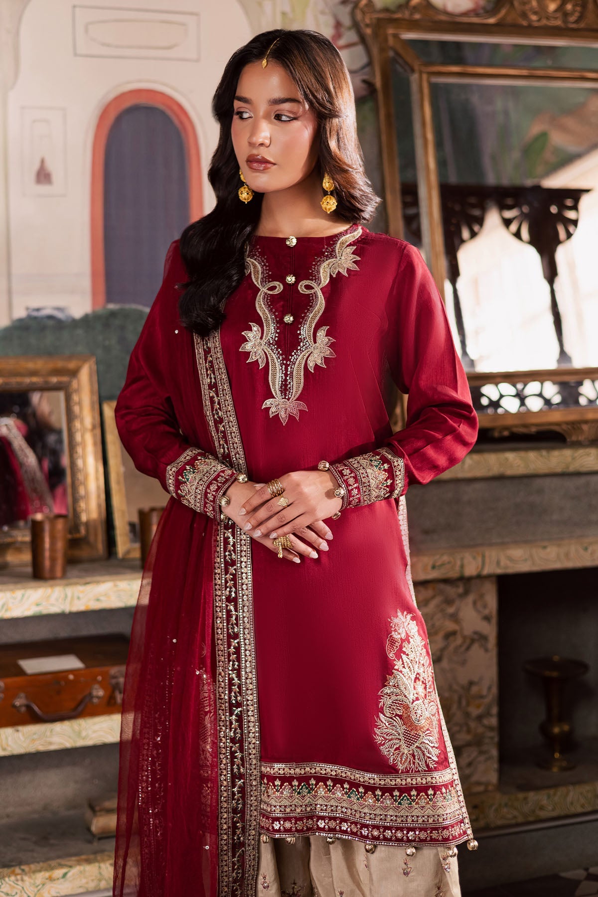 Nureh | Nur Mahal | NE-193 by Nureh - Designer Dress - Type : Ladies Clothes - Available at Libayah - 100% Original 