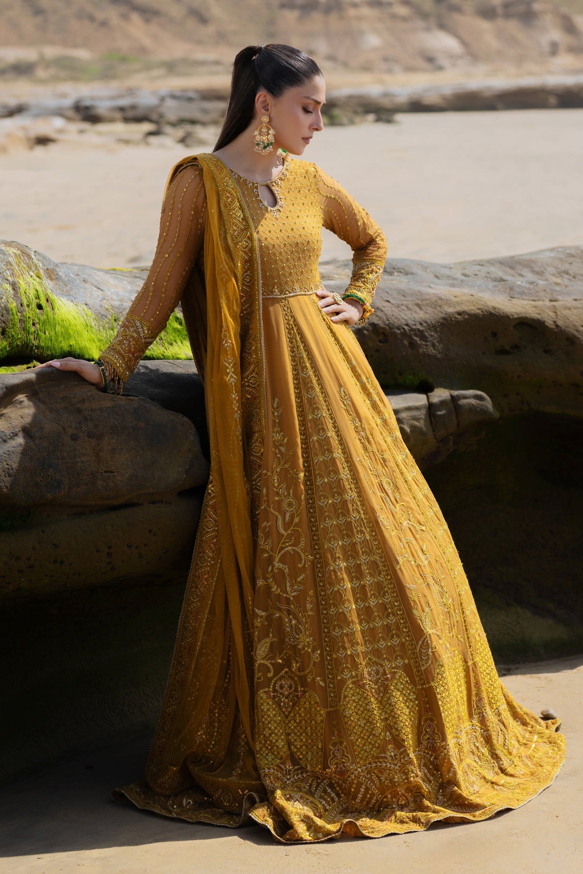 Naqshi | Sahil Kinaray | AINARA by Naqshi - Designer Dress - Type: Ladies Clothes - Available at Libayah - 100% Original