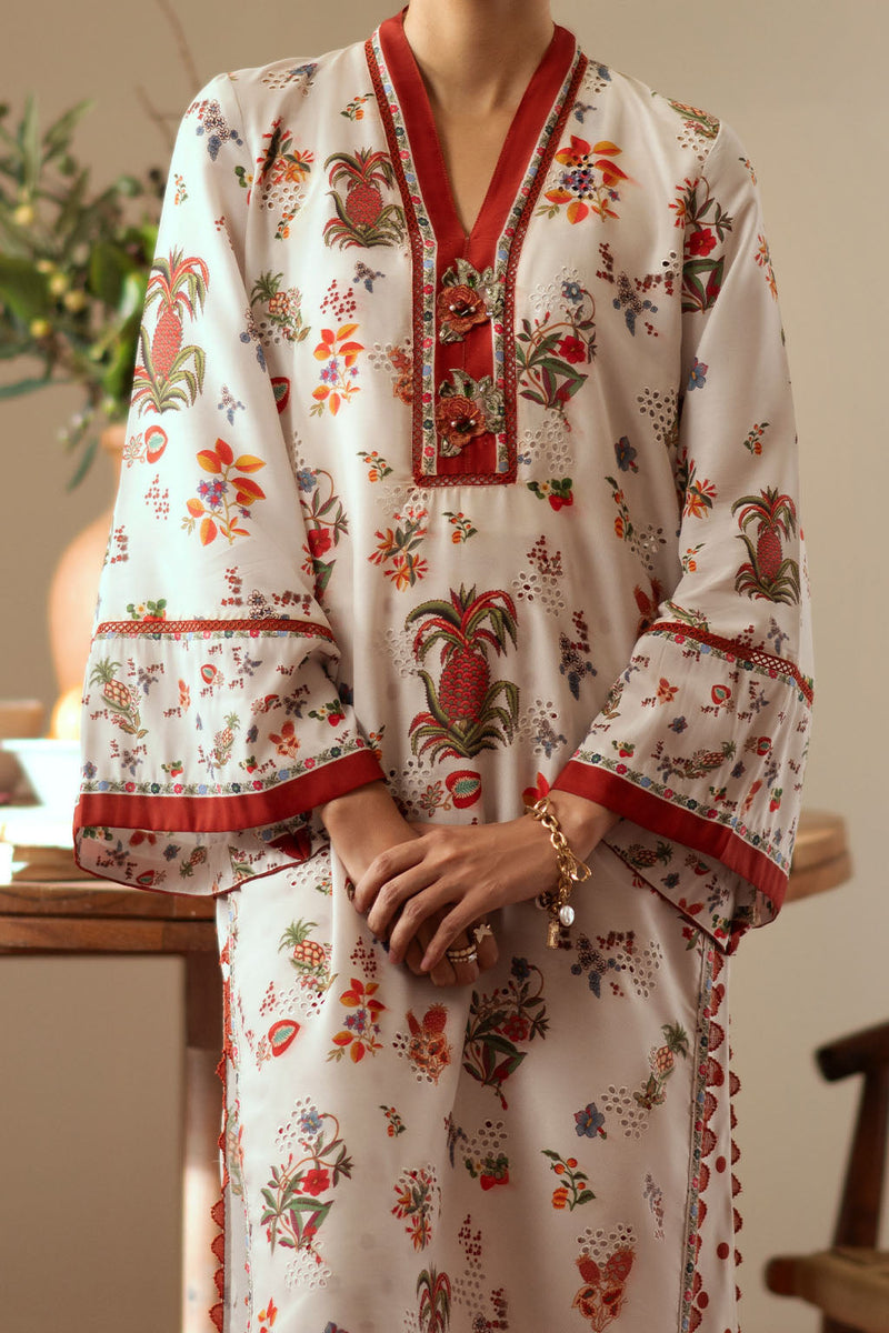 Afrozeh | Basic Pret 26 RTW | NACRE by Afrozeh - Designer Dress  - Type : Ladies Clothes - Available at Libayah - 100% Original 