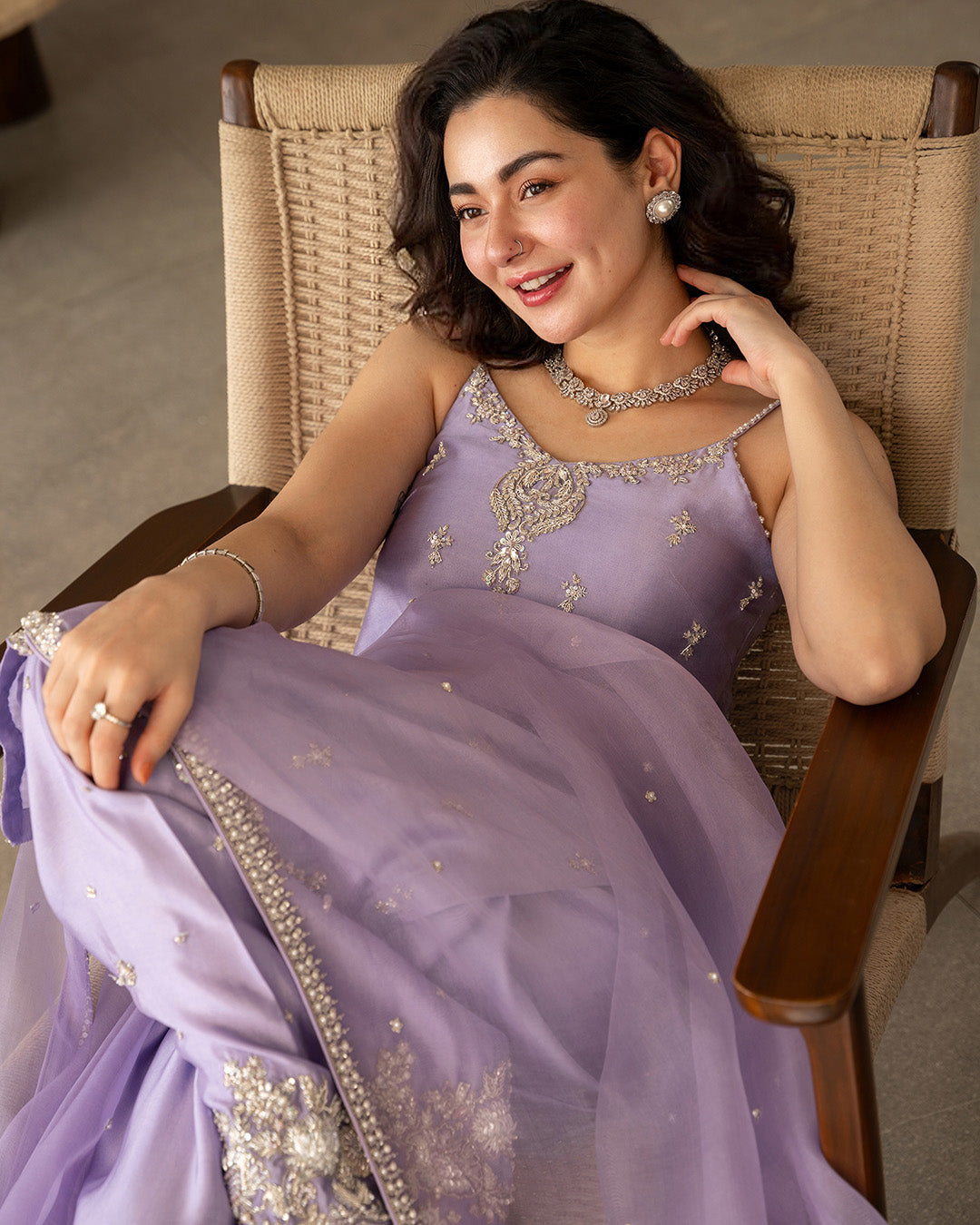 Faiza Saqlain | Reina Luxe | Renee by Faiza Saqlain - Designer Dress  - Type : Ladies Clothes - Available at Libayah - 100% Original 