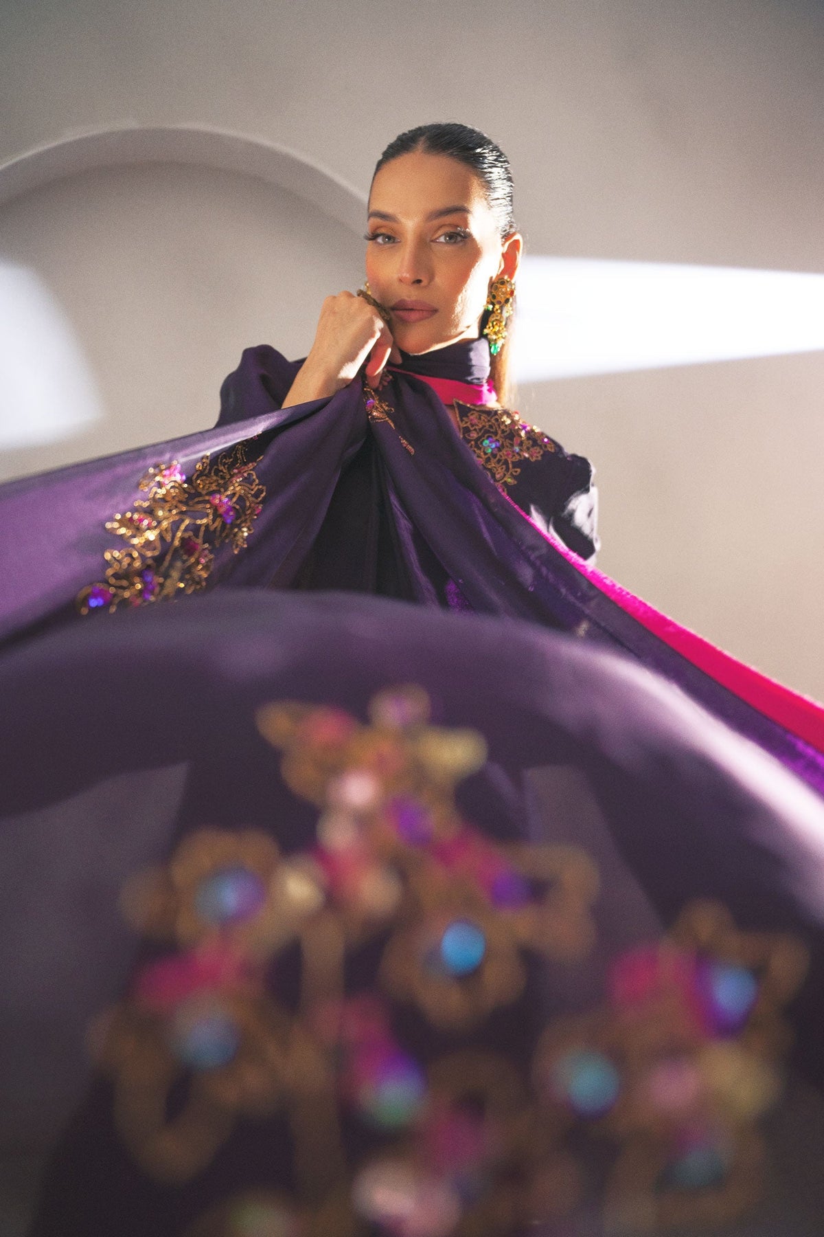 Fozia Khalid | Dilkash Festive Wear 25 | Zarqash by Fozia Khalid - Designer Dress - Type : Ladies Clothes - Available at Libayah - 100% Original 