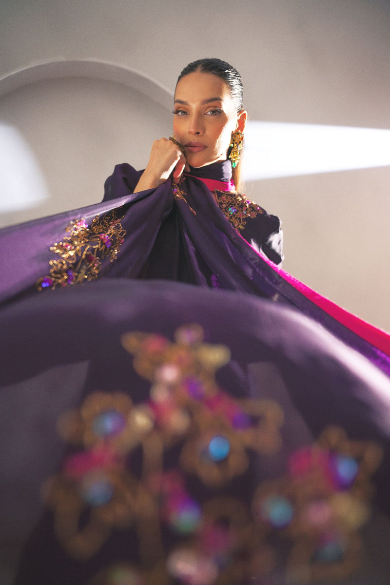 Fozia Khalid | Dilkash Festive Wear 25 | Zarqash by Fozia Khalid - Designer Dress - Type : Ladies Clothes - Available at Libayah - 100% Original 