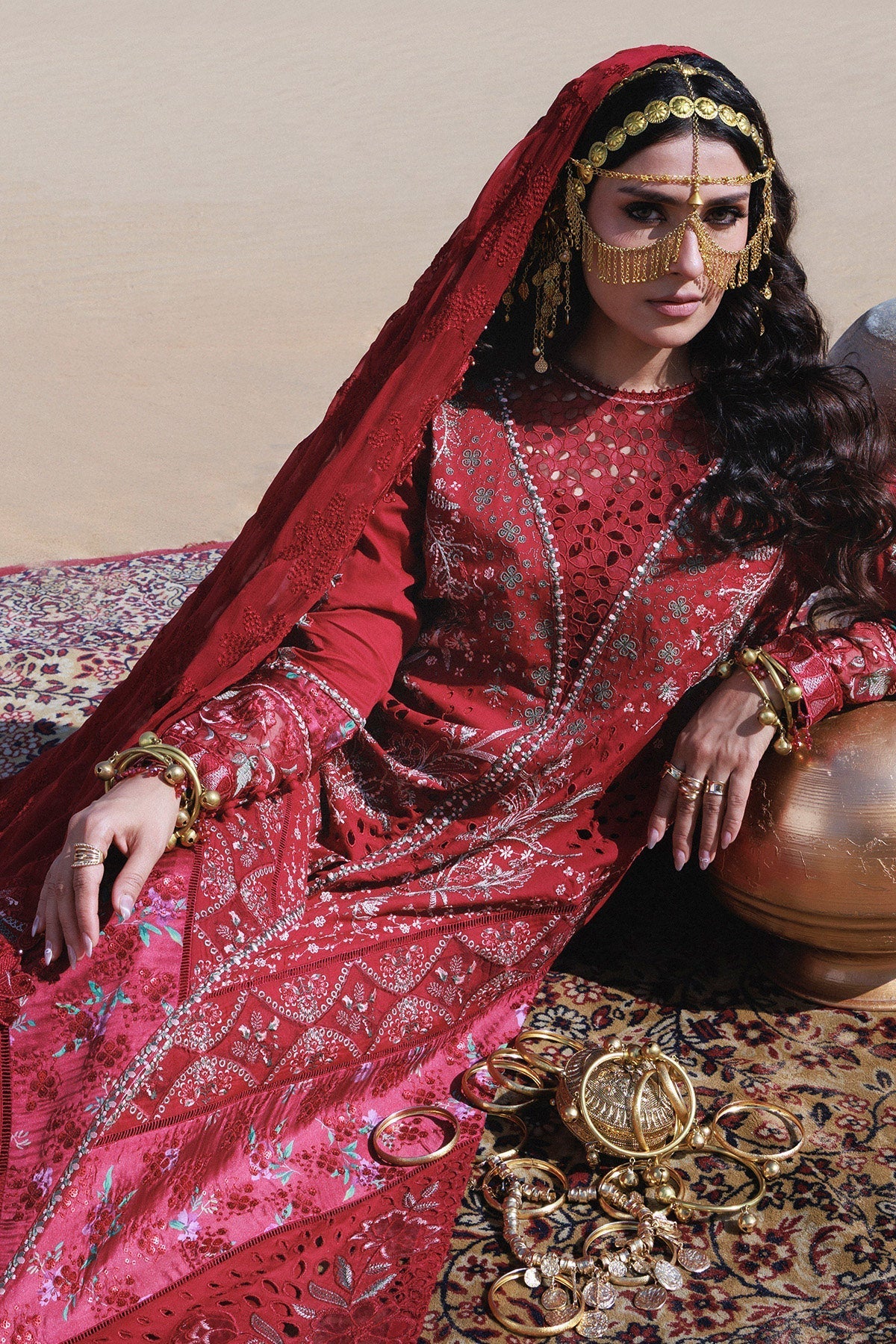 Nureh | Aman Luxe | Kiraz NE-230 by Nureh - Designer Dress - Type : Luxury Dress - Available at Libayah - 100% Original