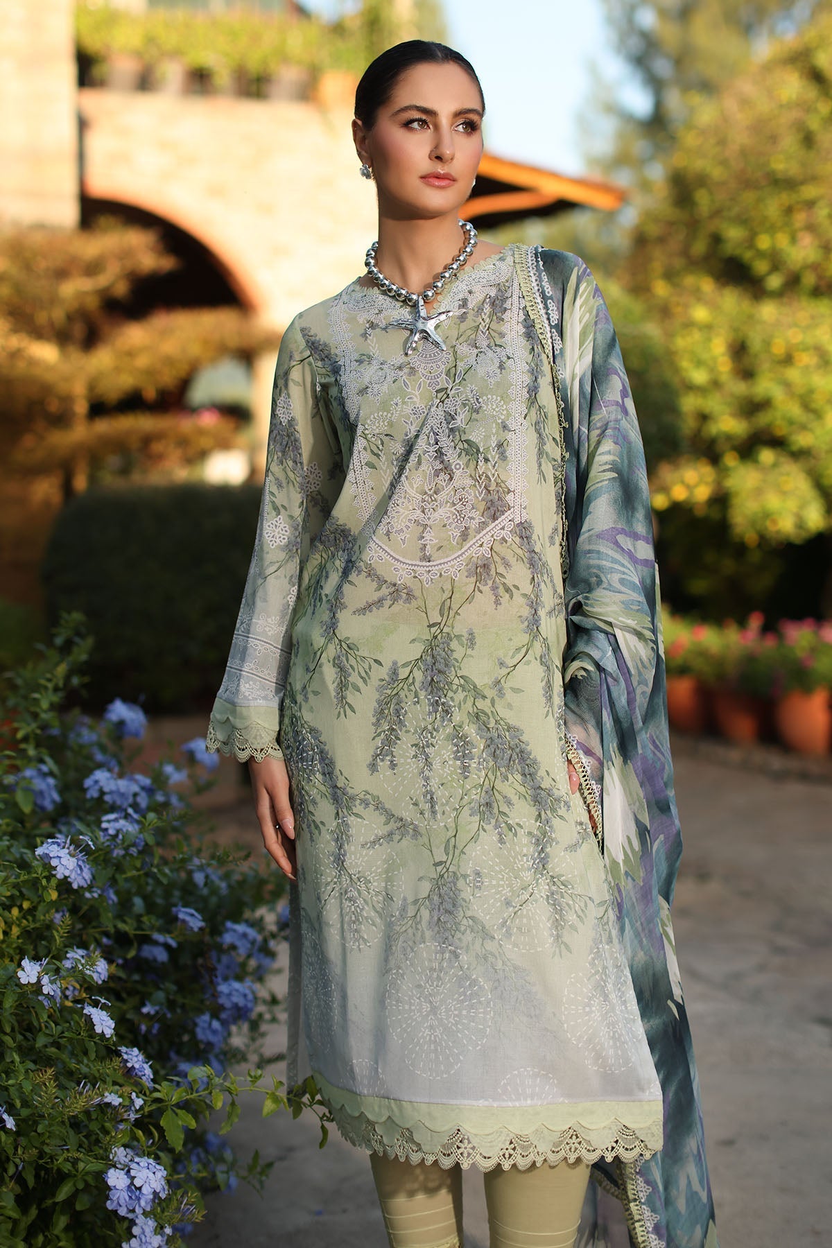 Nureh | Signature Prints 26 | SP-195 by Nureh - Designer Dress  - Type : Ladies Clothes - Available at Libayah - 100% Original 