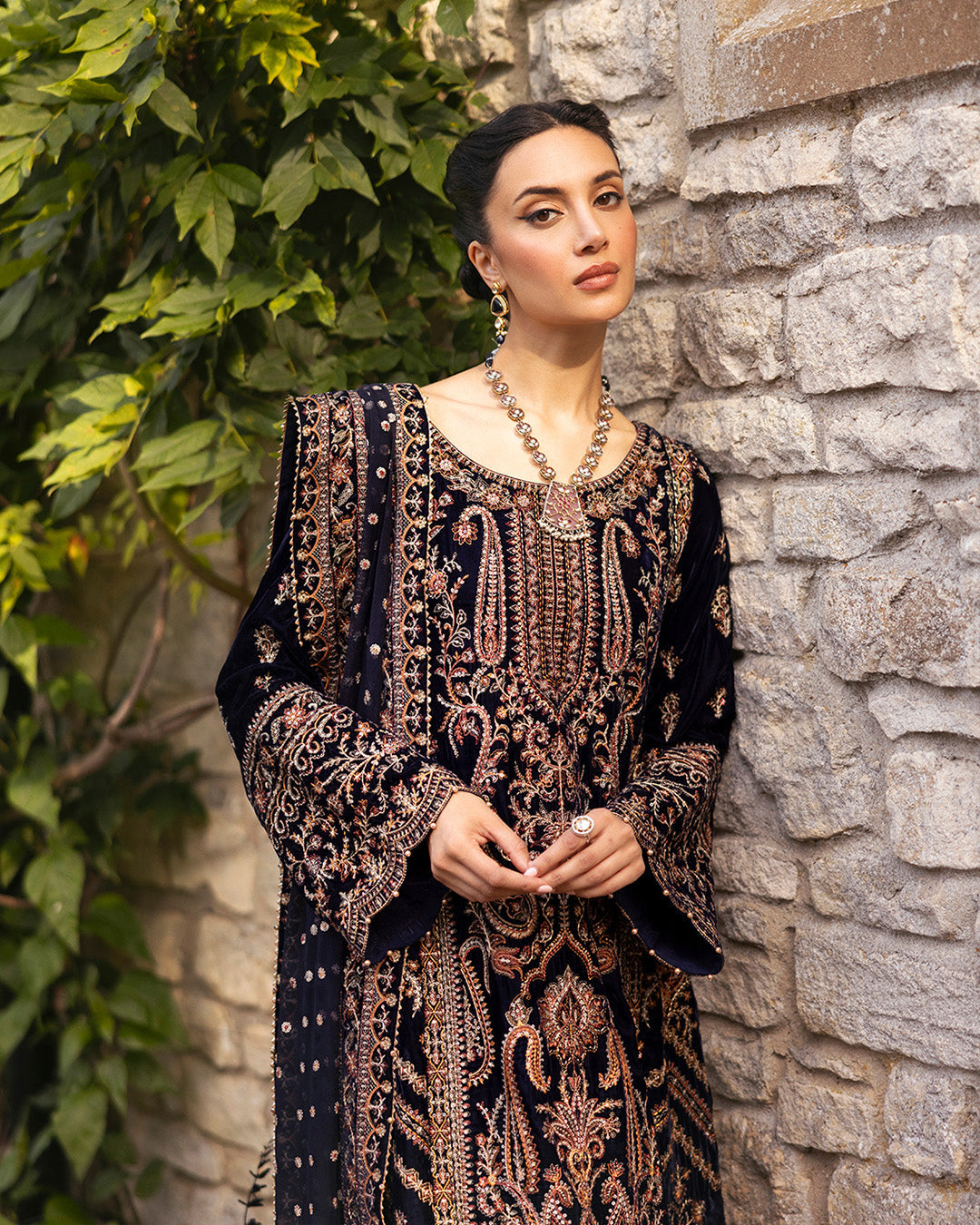 Faiza Saqlain | Adeen Formals | Divone by Faiza Saqlain - Designer Dress - Type: Ladies Clothes - Available at Libayah - 100% Original