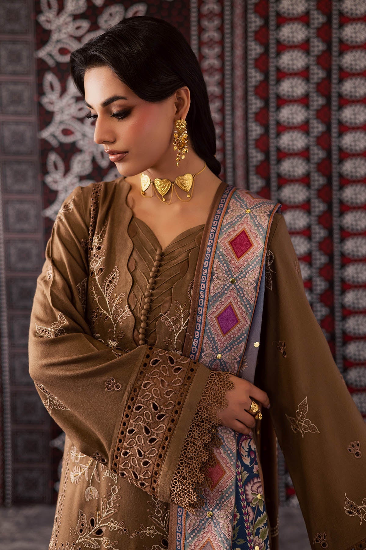 Nureh | Bazaar Luxe 25 | NE-205 by Nureh - Designer Dress  - Type : Ladies Clothes - Available at Libayah - 100% Original 
