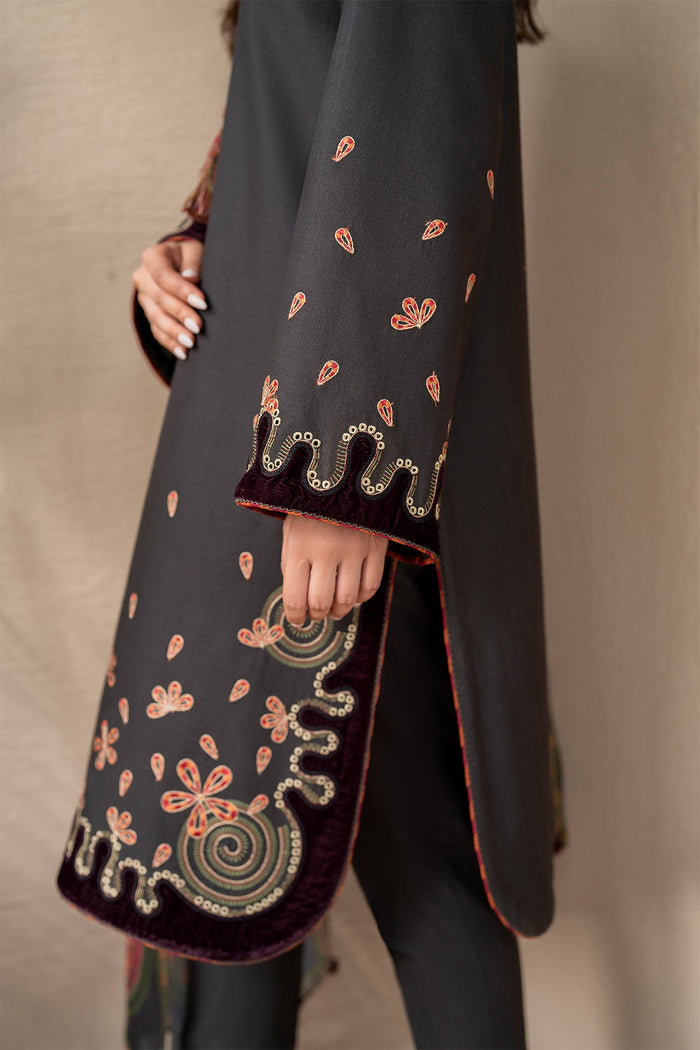 Jazmin | Winter Edition 24 | KHADDAR UW-0047 by Jazmin - Designer Dress - Type: Luxury - Available at Libayah - 100% Original