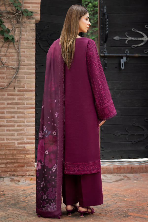 Farasha | Eminence Khaddar 25 | Rosemer by Farasha - Designer Dress - Type : Ladies Clothes - Available at Libayah - 100% Original 