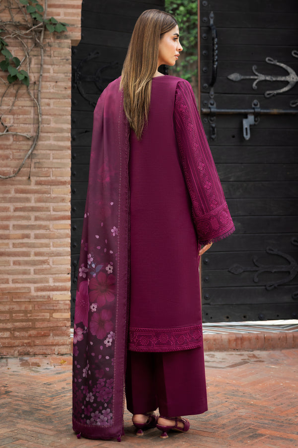 Farasha | Eminence Khaddar 25 | Rosemer by Farasha - Designer Dress - Type : Ladies Clothes - Available at Libayah - 100% Original 