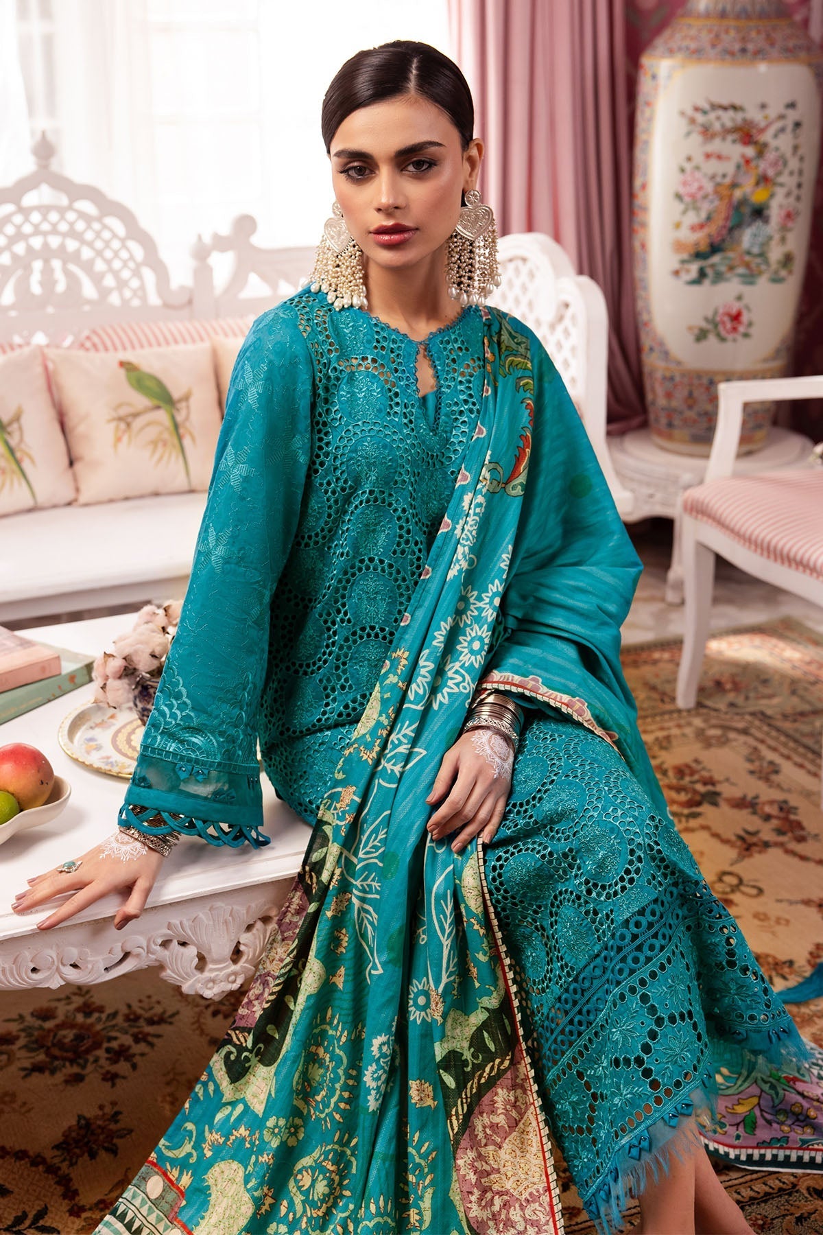 Nureh | Maya Lawn | NS-108 by Nureh - Designer Dress - Type: Ladies Clothes - Available at Libayah - 100% Original