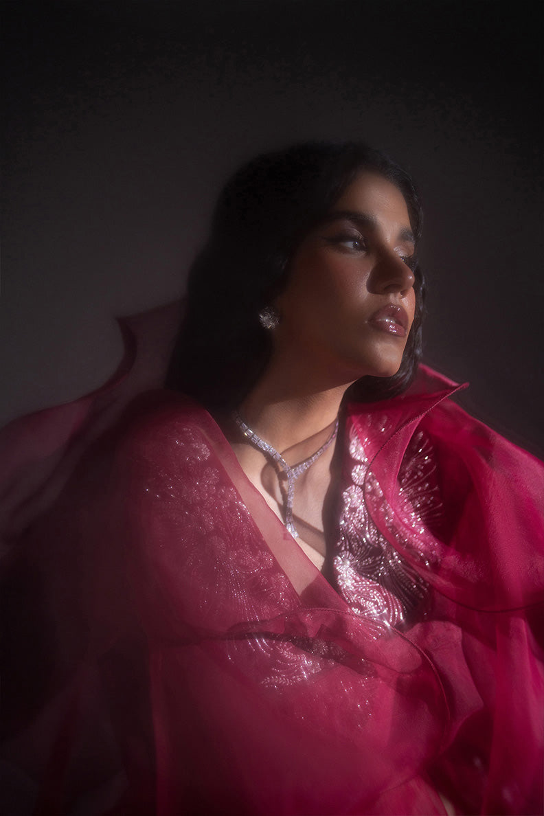 Caia | Luxury Velvet Edit 25 | Fuchsia by Caia - Designer Dress - Type: Ladies Clothes - Available at Libayah - 100% Original