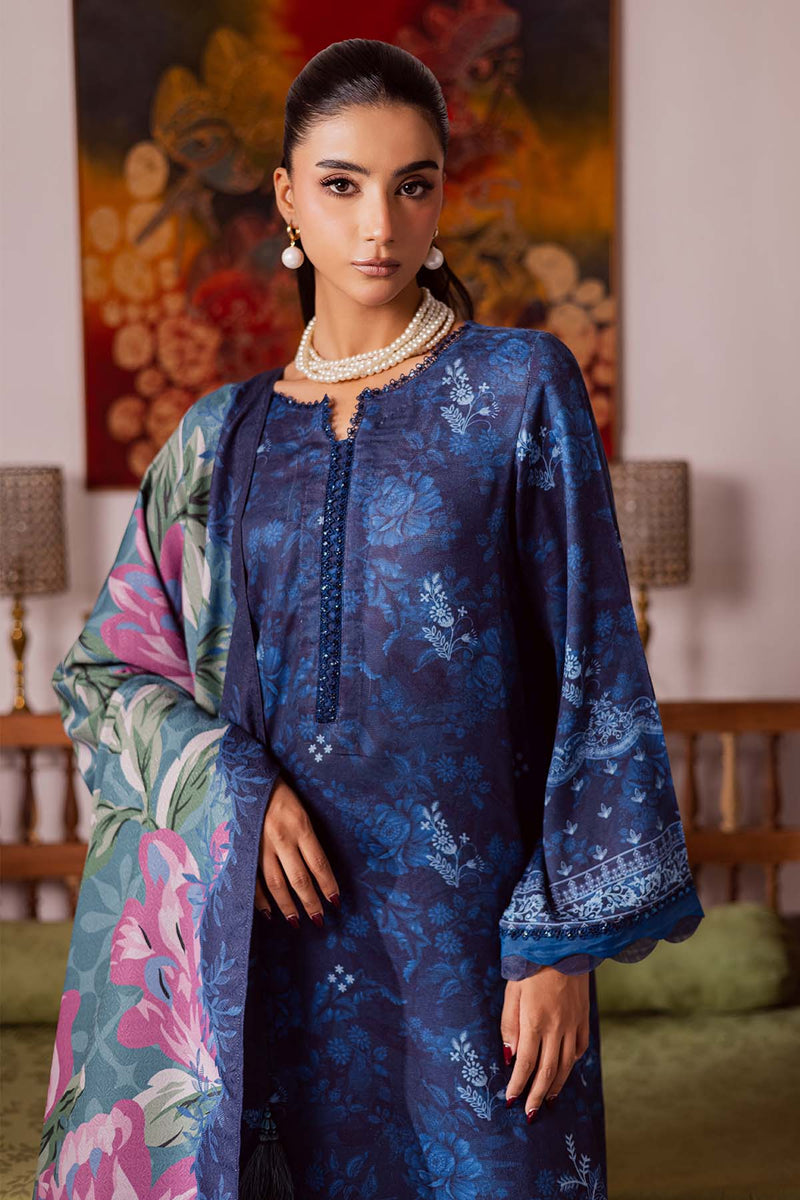 SP-188 – authentic Pakistani dress from the Nureh Linen Jacquard collection for women in the UK.