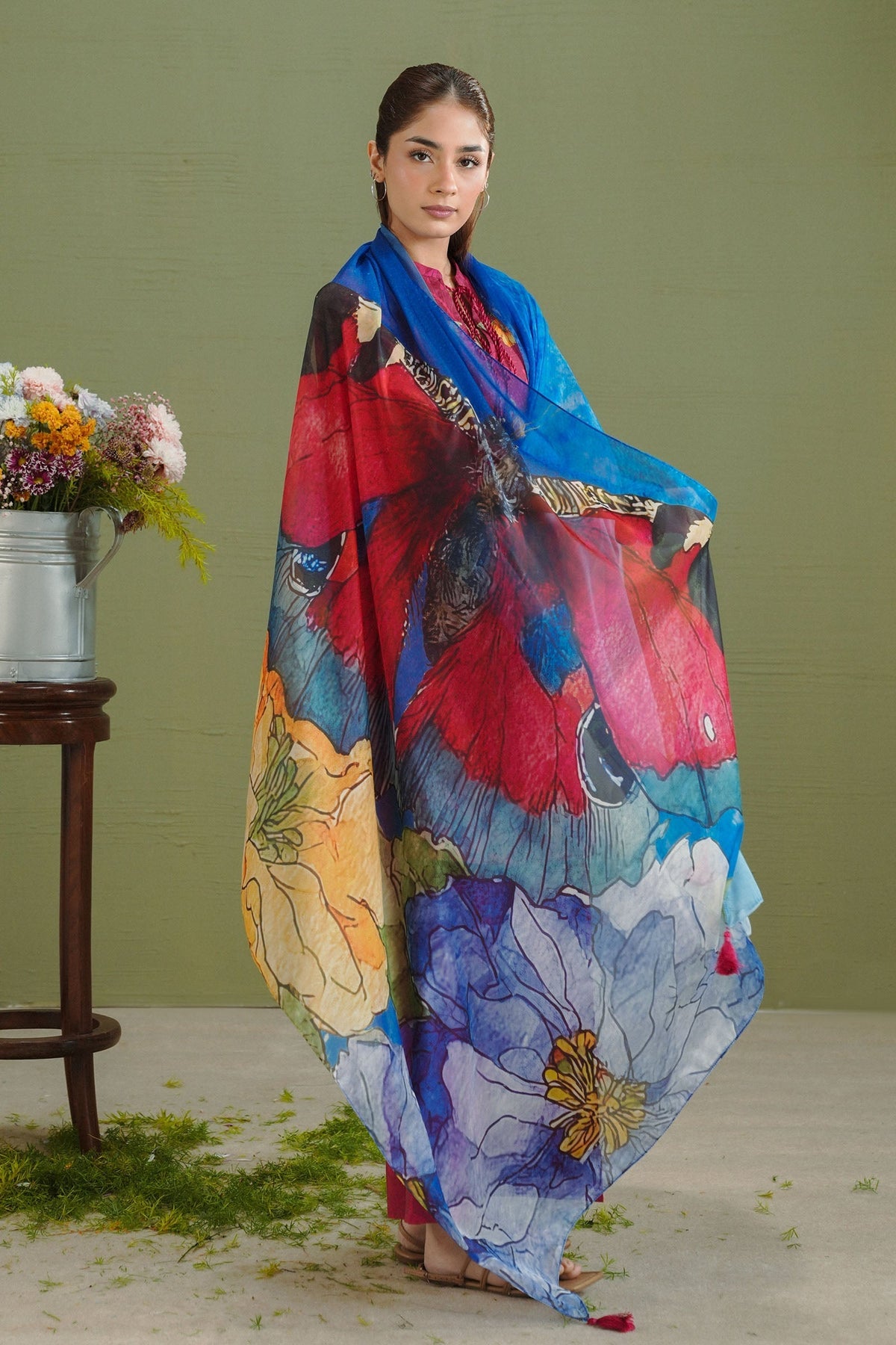 Zara Shahjahan | Coco Prints 26 | Gece-5A - Designer Dress - Type : Ladies Clothes - Available at Libayah - 100% Original