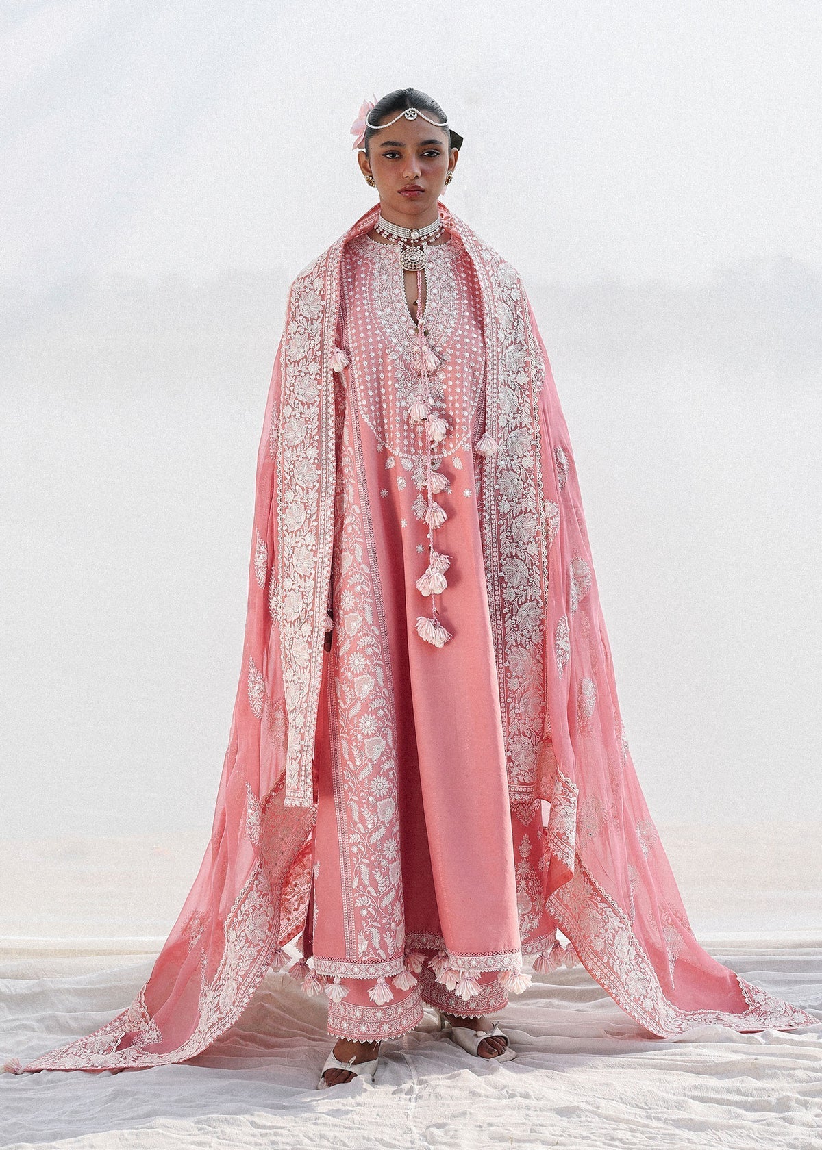 Hussain Rehar | Kalabagh Luxury Lawn 26 | Sorti by Hussain Rehar - Designer Dress  - Type : Ladies Clothes - Available at Libayah - 100% Original 