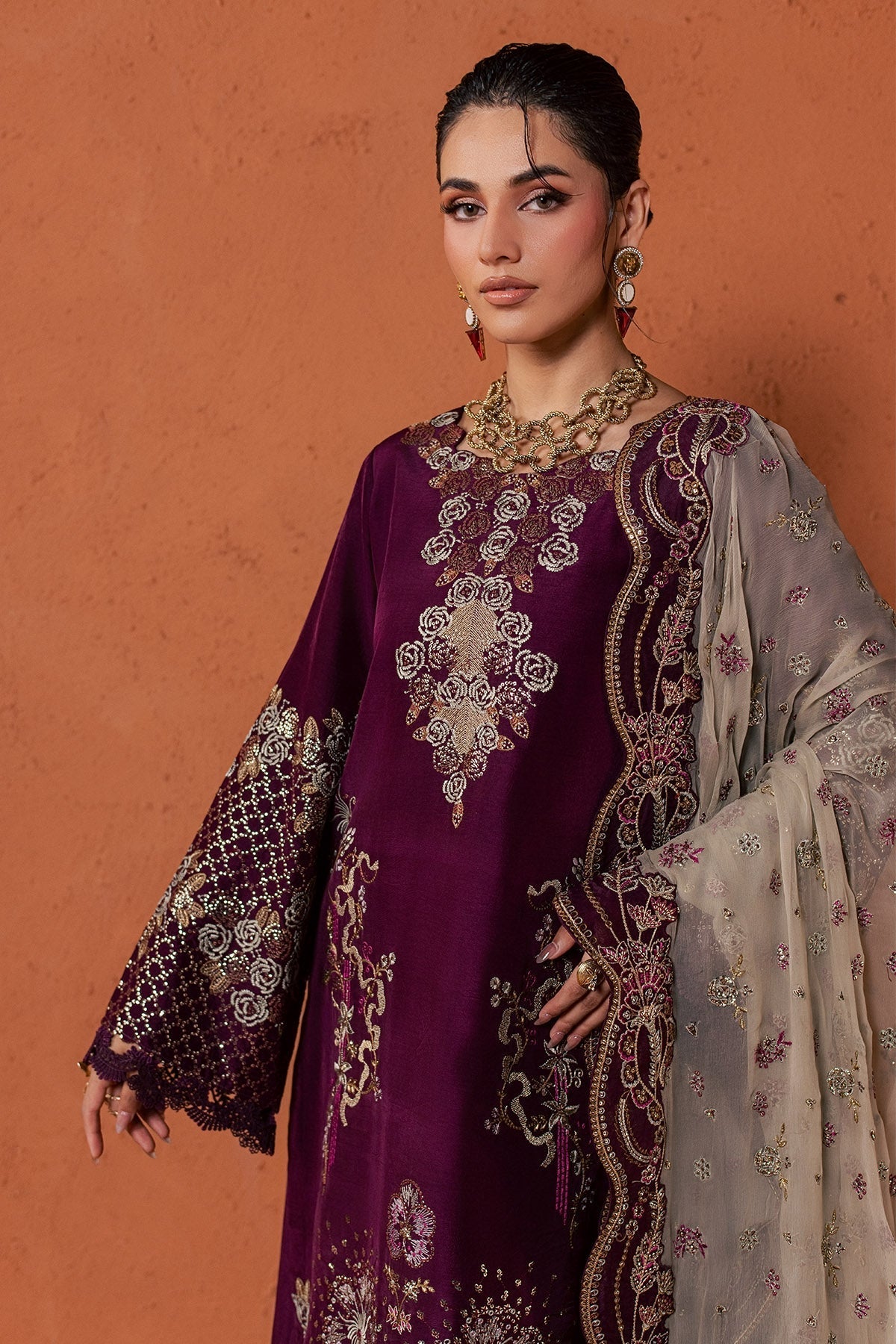 Nureh | Fancy Formal 26 | NP-829 by Nureh - Designer Dress  - Type : Ladies Clothes - Available at Libayah - 100% Original 