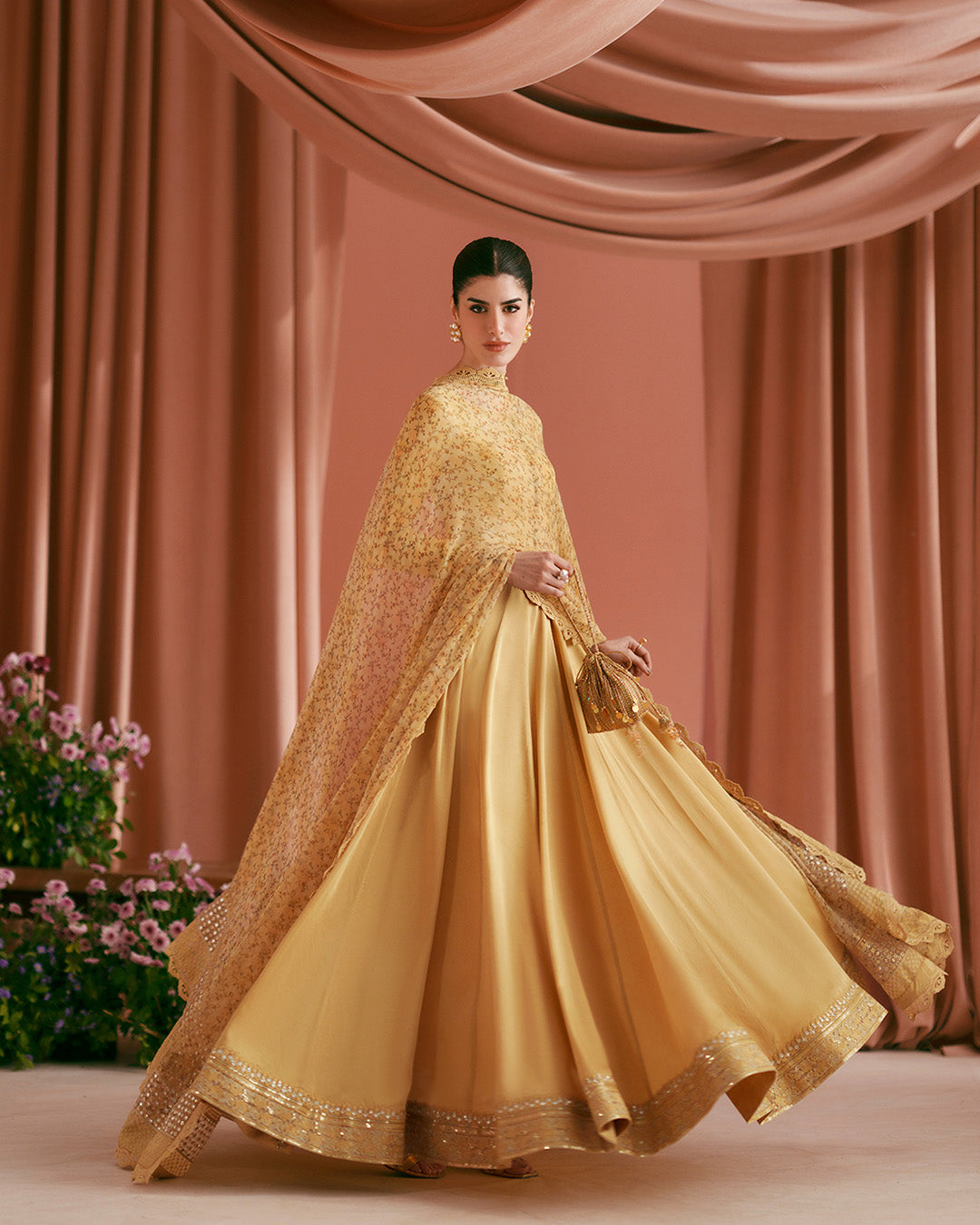 Faiza Saqlain | Roim Silk Edit | Alaa by Faiza Saqlain - Designer Dress  - Type : Luxury Dress - Available at Libayah - 100% Original 