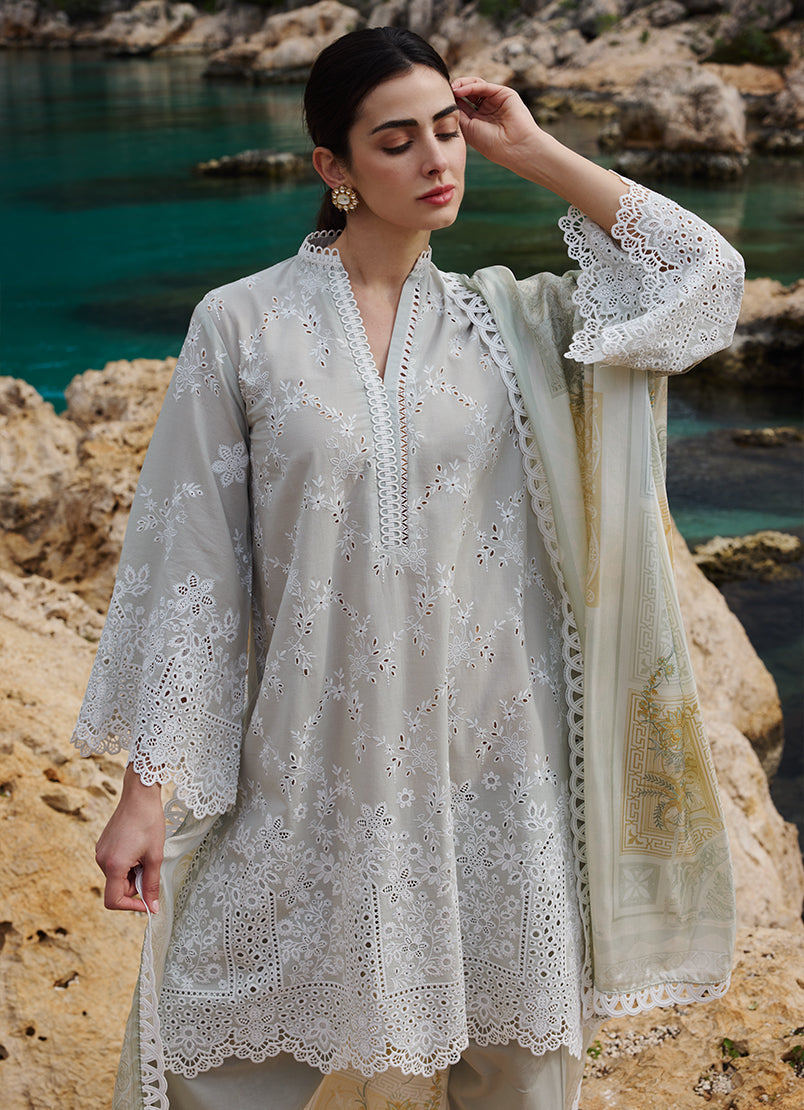 Image | Lawnkari 25 | Melek by Image - Designer Dress - Type: Ladies Clothes - Available at Libayah - 100% Original