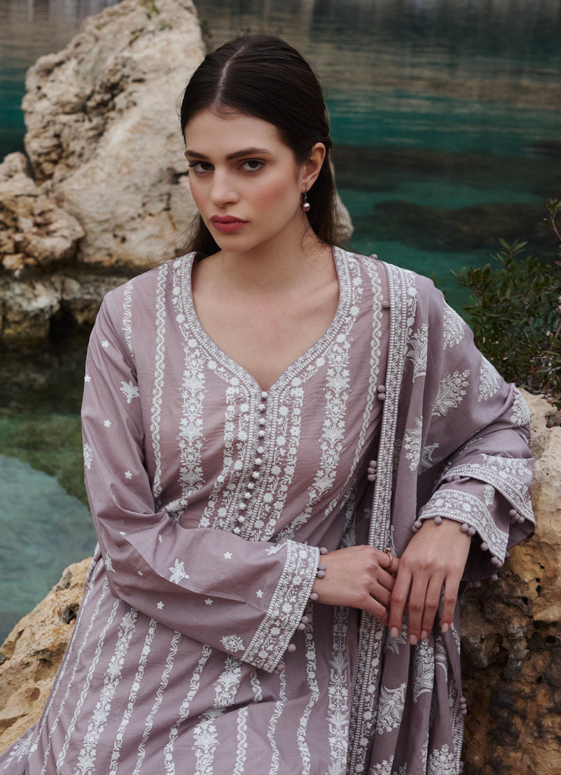 Image | Lawnkari 25 | Hazel by Image - Designer Dress - Type: Ladies Clothes - Available at Libayah - 100% Original