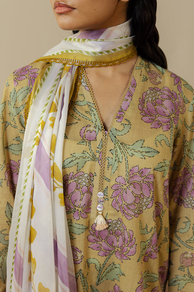 Zara Shahjahan | Coco Prints 26 | Mireya-5B by Zara Shahjahan - Designer Dress  - Type : Ladies Clothes - Available at Libayah - 100% Original 