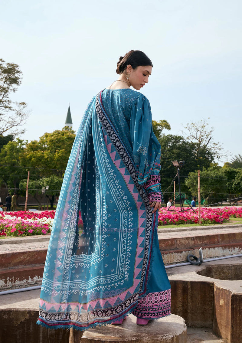 Kahf Premium | Prints Collection 26 | KPS-4A FALAK ARA - by Libayah - Registered Vendor of : Kahf Premium - 100% Original Designer Dress
