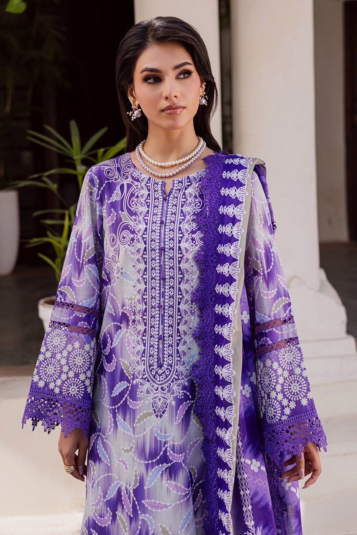 Afrozeh | Basic Pret 26 RTW | NACRE by Afrozeh - Designer Dress  - Type : Ladies Clothes - Available at Libayah - 100% Original 