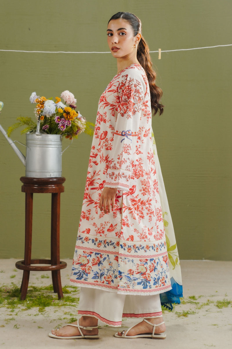 Zara Shahjahan | Coco Prints 26 | Elvo-4A - Designer Dress - Type : Ladies Clothes - Available at Libayah - 100% Original