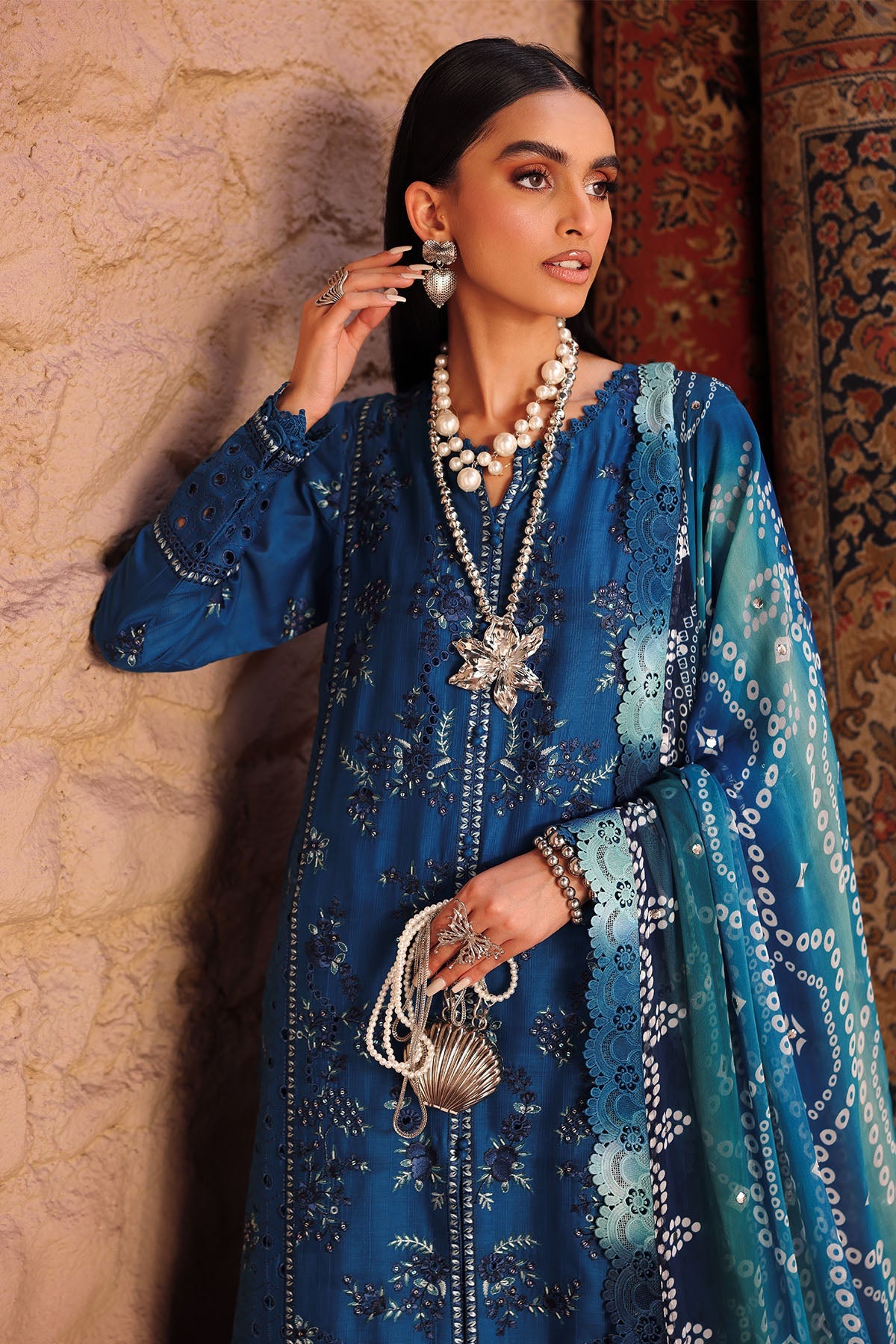 Nureh | Bazaar Luxe 25 | NE-160 by Nureh - Designer Dress  - Type : Ladies Clothes - Available at Libayah - 100% Original 