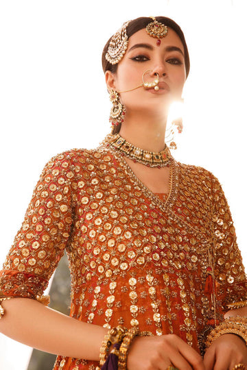 Maria B | Bridal Formals | Manar by Maria B - Designer Dress - Type: Ladies Clothes - Available at Libayah - 100% Original