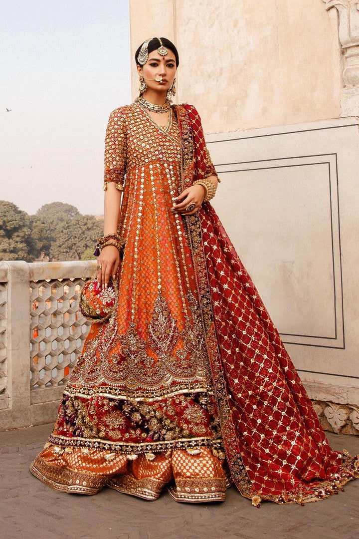 Maria B | Bridal Formals | Manar by Maria B - Designer Dress - Type: Ladies Clothes - Available at Libayah - 100% Original