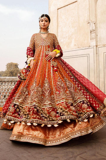 Maria B | Bridal Formals | Manar by Maria B - Designer Dress - Type: Ladies Clothes - Available at Libayah - 100% Original